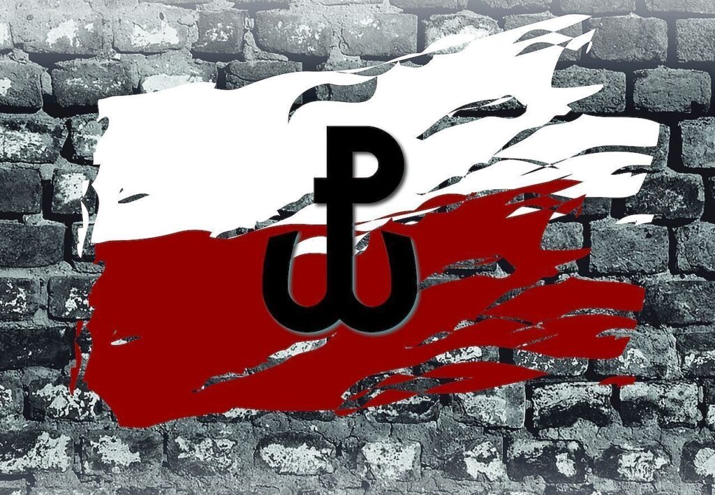 Symbole Powstania Warszawskiego - Biały Orzeł