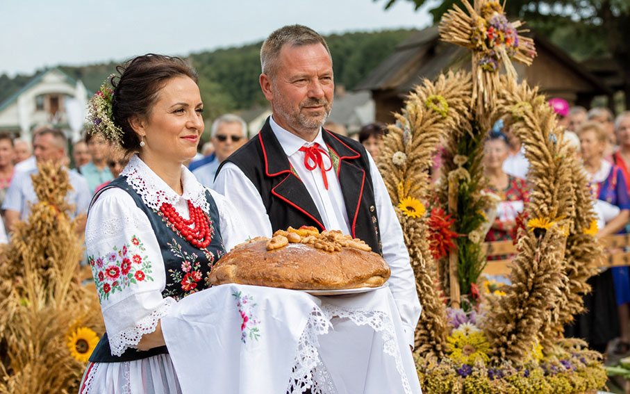 Dożynkowi gospodarze