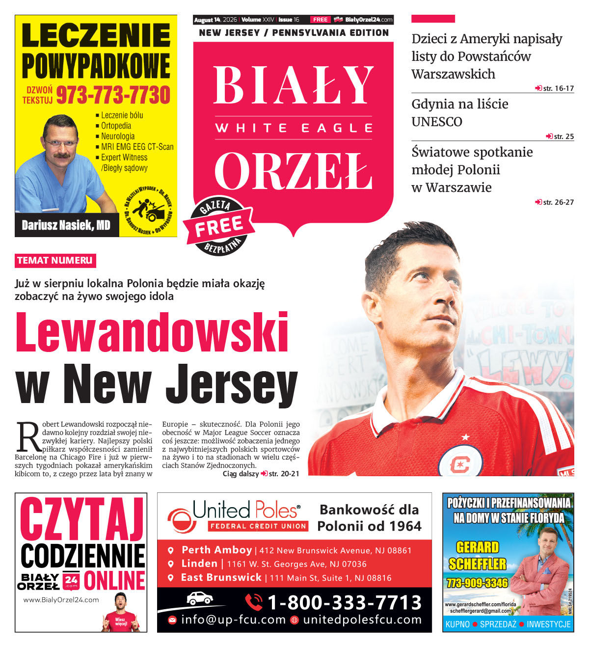 New Jersey & Pennsylvania 08.14.2026