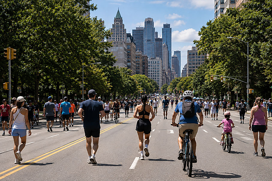 Manhattan bez samochodów