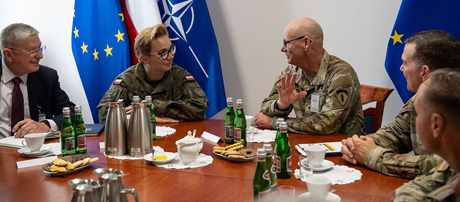 Spotkanie specjalistów wojskowej służby zdrowia Polski i Stanów Zjednoczonych