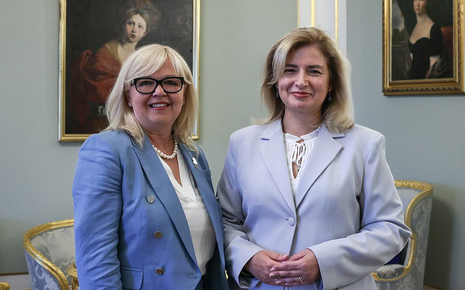 Bożena Kamiński rozmawiała z podsekretarz stanu w Kancelarii Prezydenta RP