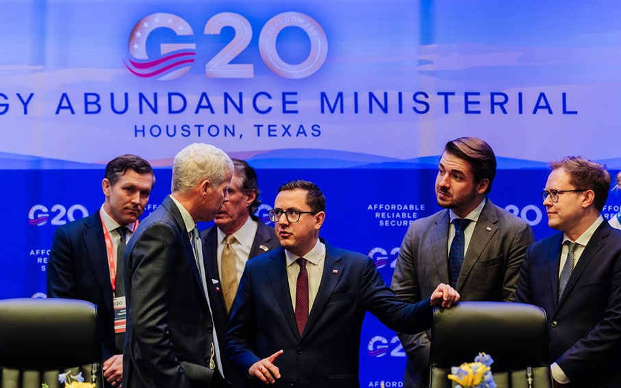 Minister Motyka na spotkaniu G20