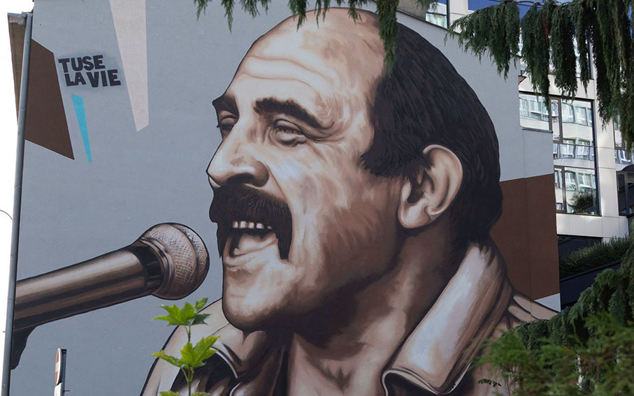 Mural dla Andrzeja Zauchy