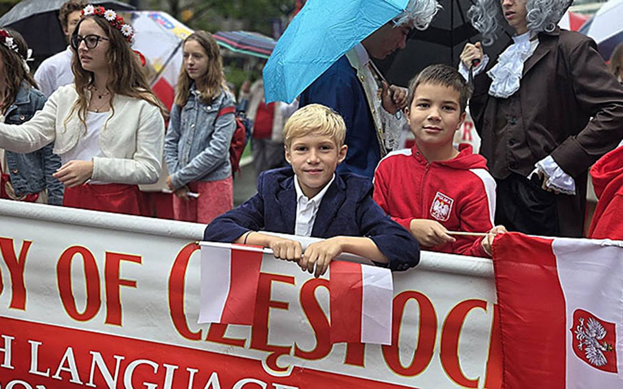 93. Parada Pułaskiego przeszła przez Filadelfię