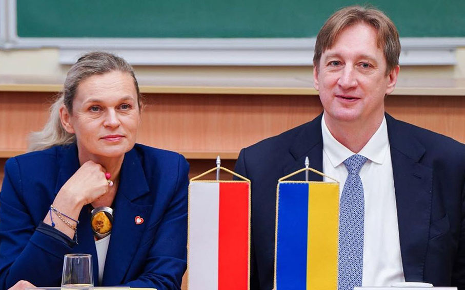 Barbara Nowacka rozmawiała o edukacji polskiej mniejszości w Ukrainie