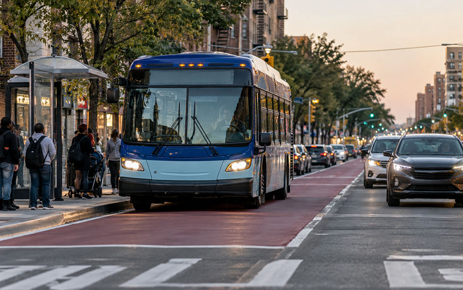 Pierwszy busway na Bronksie